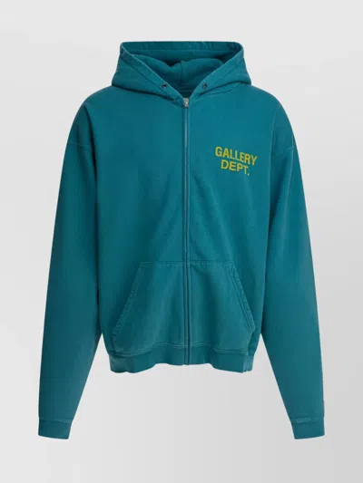GALLERY DEPT. RETRO STYLE FULL ZIP HOODIE
