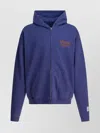 Gallery Dept. Long-sleeved Zip-up Sweatshirt In Blue