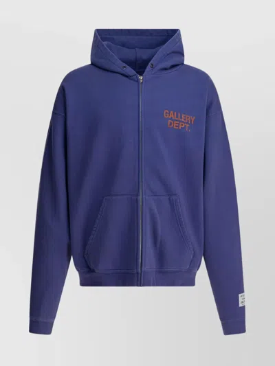 GALLERY DEPT. RETRO STYLE FULL ZIP HOODIE