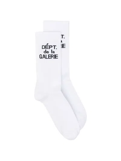 Gallery Dept. Ribbed Socks In White