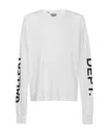Gallery Dept. Round Collar Long Sleeve Sweater In White