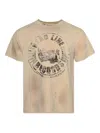 Gallery Dept. Rush Printed Cotton-jersey T-shirt In Neutral