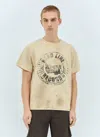 Gallery Dept. Rush Printed Cotton-jersey T-shirt In Cream