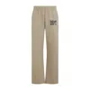 Gallery Dept. Sand Cotton Team Sweatpants In Green