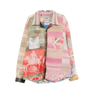 Gallery Dept. Patchwork Checked Shirt In Multi