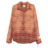 Gallery Dept. Check Marley Shirt In Red/orange