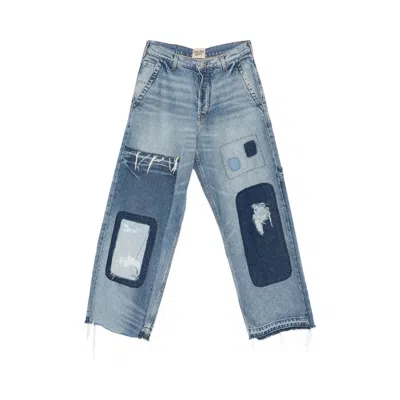 Pre-owned Gallery Dept. Shop Pants 'indigo/tan' | Men's Size 32