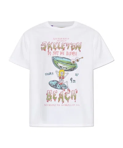 Gallery Dept. Short-sleeved T-shirt In White