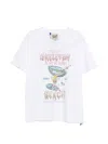 Gallery Dept. Dont Die Graphic Text Crew Neck T-shirt In White