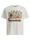 Gallery Dept. Relaxed-fit Graphic Print T-shirt With Theater Characters In White