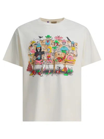 GALLERY DEPT. SKELETON BEACH THEATER TEE T-SHIRTS WHITE