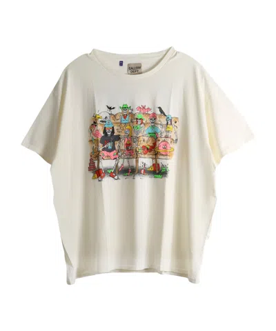 Gallery Dept. Skeleton Beach Theatre Tee In White