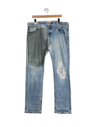 Pre-owned Gallery Dept. Skinny Jeans In Blue
