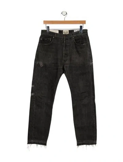 Pre-owned Gallery Dept. Skinny Jeans In Gray