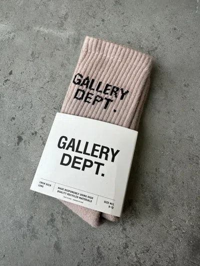 Pre-owned Gallery Dept. Socks Tan New
