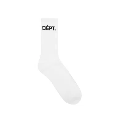 Pre-owned Gallery Dept. Socks 'white' | Men's Size Onesize