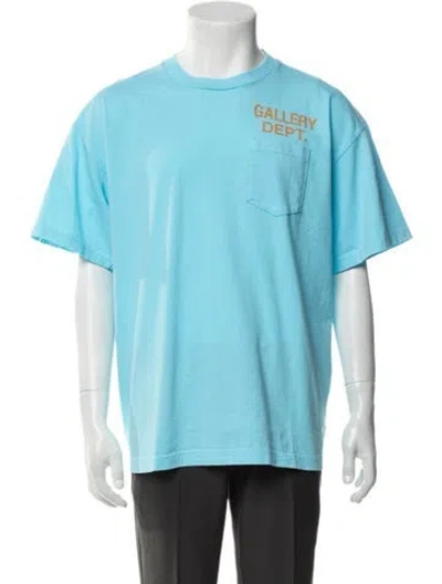 Pre-owned Gallery Dept. Souvenir Graphic Print T-shirt In Blue