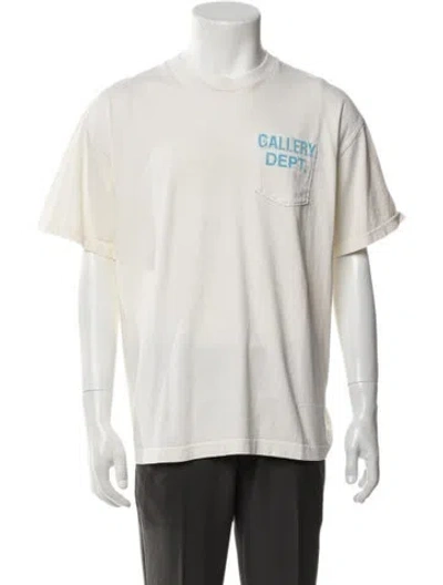 Pre-owned Gallery Dept. Souvenir Graphic Print T-shirt In Neutrals