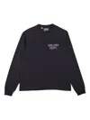 Gallery Dept. Souvenir Logo-print Long-sleeve T-shirt In Blue