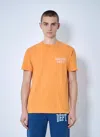 Gallery Dept. Souvenir Logo-print Cotton-jersey T-shirt In Orange