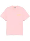 Gallery Dept. Souvenir Logo-print Cotton-jersey T-shirt In Pink