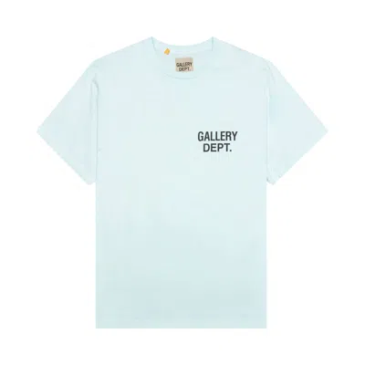 Pre-owned Gallery Dept. Souvenir Tee 'baby Blue' | Men's Size M