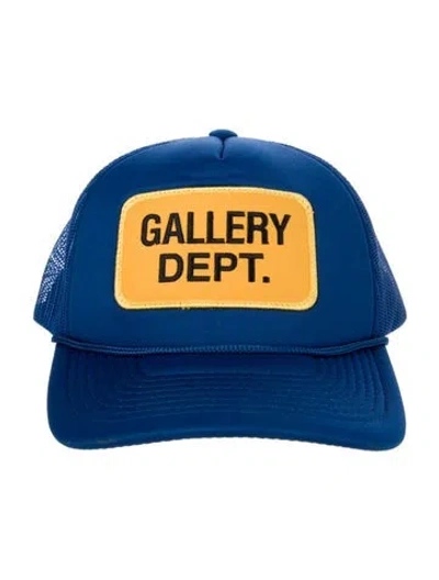 Pre-owned Gallery Dept. Souvenir Trucker Hat In Blue