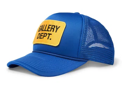 Pre-owned Gallery Dept. Souvenir Trucker Hat In Blue