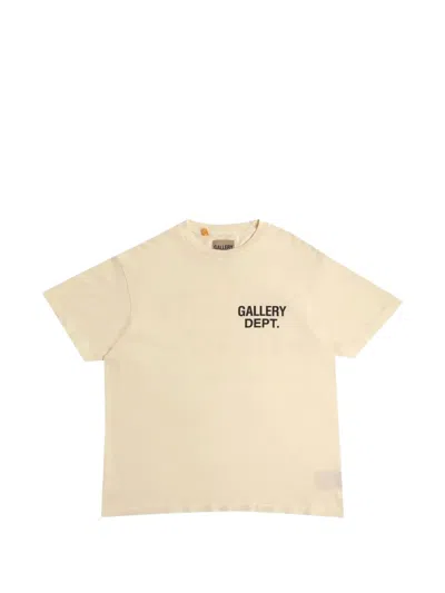 Gallery Dept. Souvenir T-shirt In Yellow
