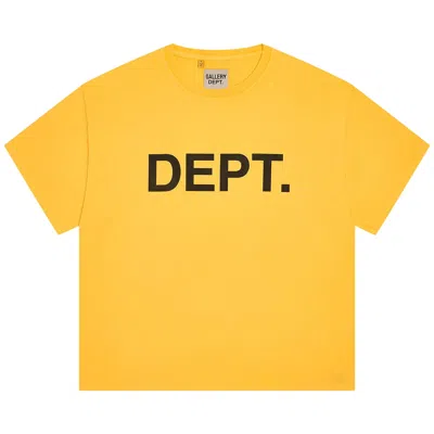 Pre-owned Gallery Dept. Standard Tee 'gold Yellow' | Men's Size Xl