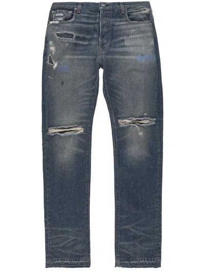 Gallery Dept. Starr 5001 Straight-leg Jeans In Blue