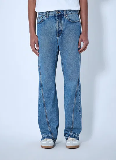 Gallery Dept. Straight-leg Denim Jeans In Blue