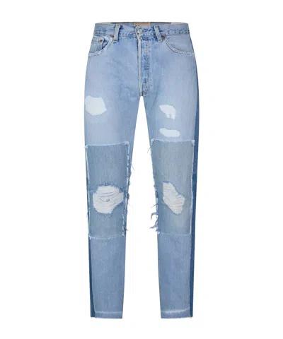 Gallery Dept. Straightleg Denim Trousers In Blue