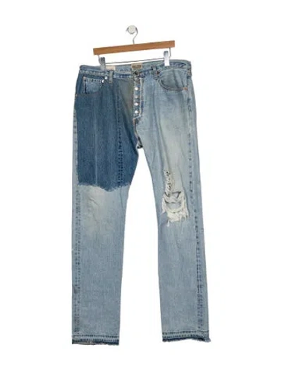 Pre-owned Gallery Dept. Straight-leg Jeans In Blue