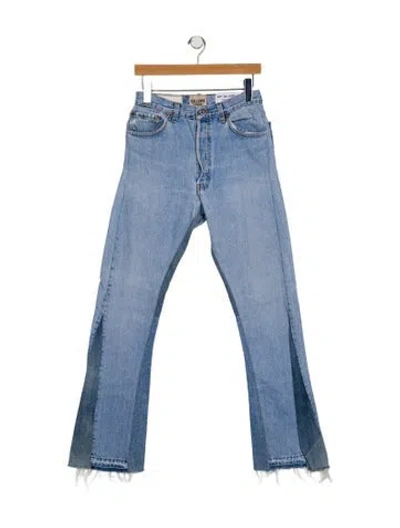 Pre-owned Gallery Dept. Straight-leg Jeans In Blue