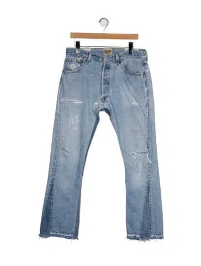 Pre-owned Gallery Dept. Straight-leg Jeans In Blue
