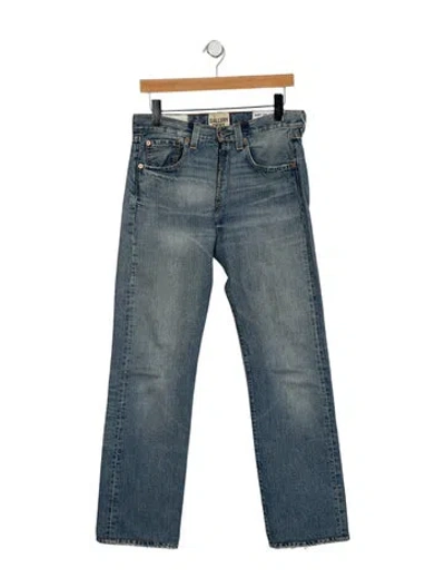 Pre-owned Gallery Dept. Straight-leg Jeans In Blue