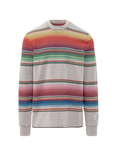 Gallery Dept. Multicolored Striped Knitwear With Crew Neckline