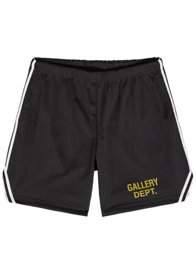 Gallery Dept. Striped Mesh Shorts In Black