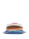 Gallery Dept. Striped-pattern Bucket Hat In Multi