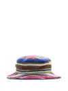 Gallery Dept. Striped Terry-cloth Bucket Hat In Multi