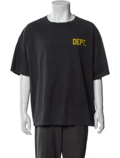 Pre-owned Gallery Dept. Studen Coach Reversible Graphic Print T-shirt In Gray