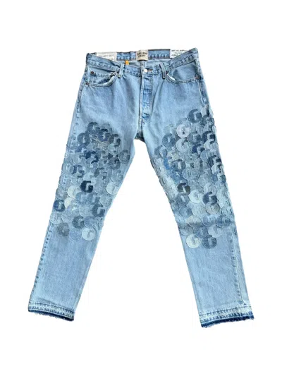 Gallery Dept. Super G Patch Jeans In Blue
