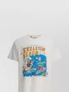 Gallery Dept. Surfing Skeleton Graphic T-shirt In White