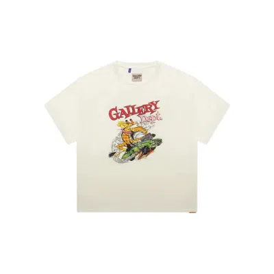 Gallery Dept. Short-sleeves Graphic T-shirt In Neutral