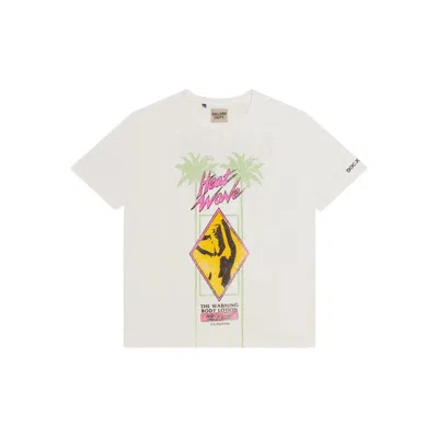 Gallery Dept. Doc Johnson Heat Wave Glittered Printed Cotton-jersey T-shirt In Multi