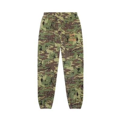 Pre-owned Gallery Dept. Sweatpant 'erdl Camo' | Green | Men's Size M