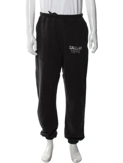 Pre-owned Gallery Dept. Sweatpants In Black