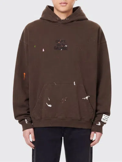 Gallery Dept. Sweatshirt Men In Brown