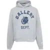 Gallery Dept. Hooded Grey Sweatshirt With Bold Graphic Print